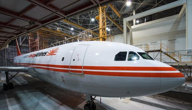 AMECO成都首次完成空客A300货机整机喷漆