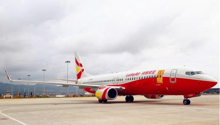 祥鹏航空迎2架737-800飞机 机队规模达33架