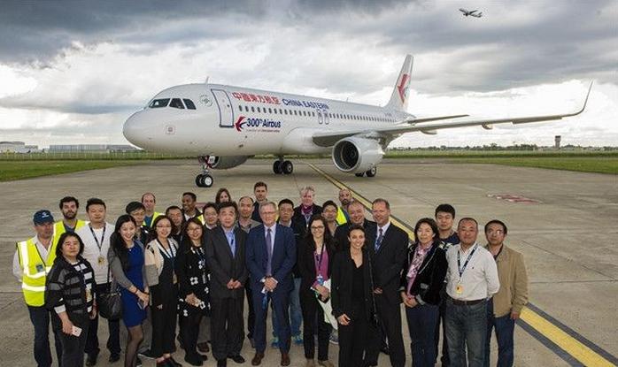 东航接收新A320飞机