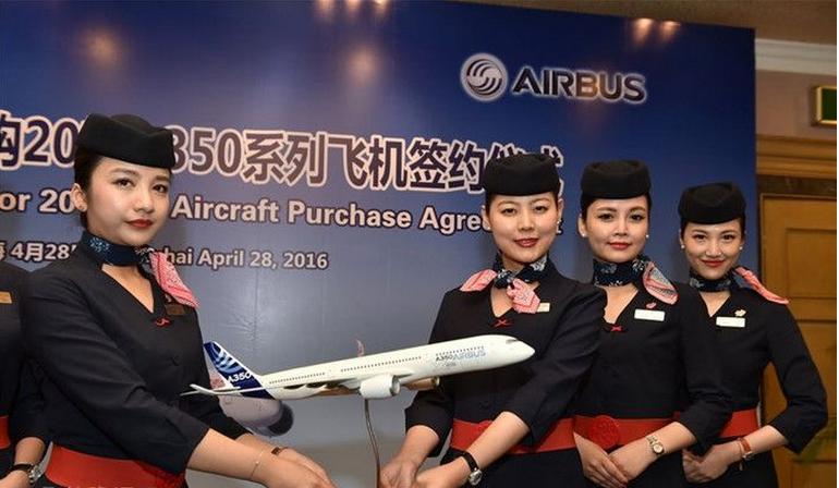 东航购20架空客A350-900飞机